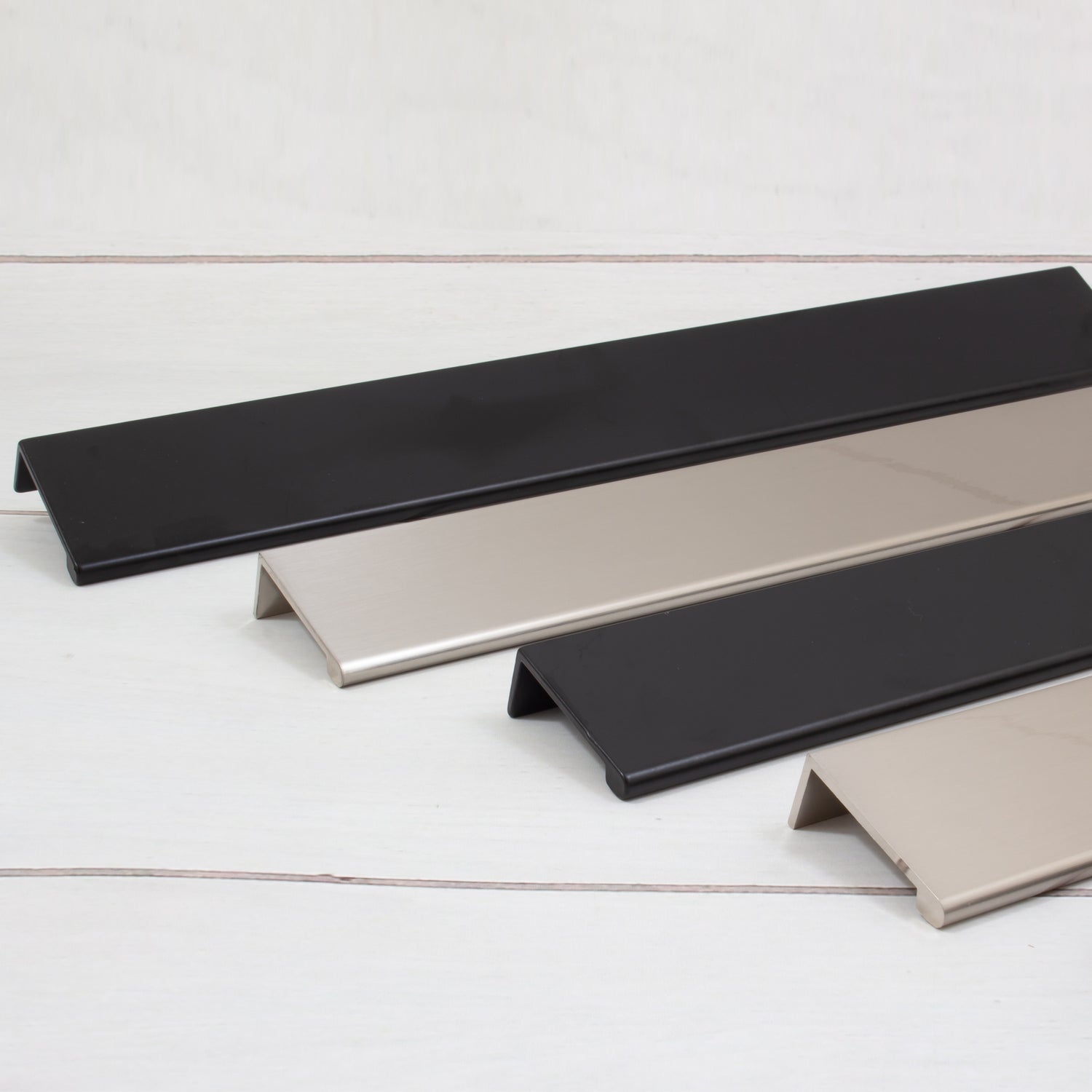 Add a Modern Look with our Cabinet Edge Pulls!