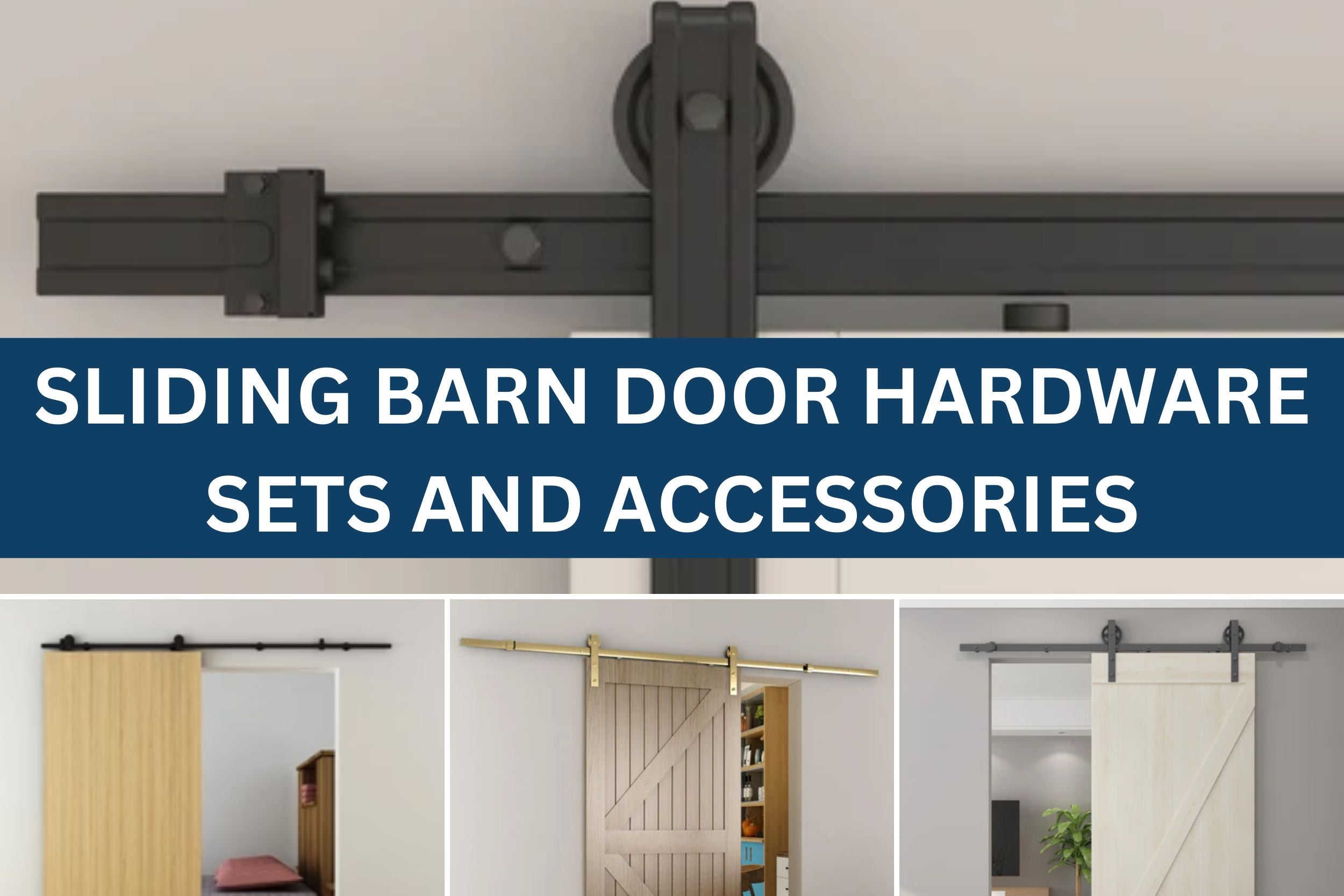 Outfit Your Home with Sliding Barn Door Hardware!