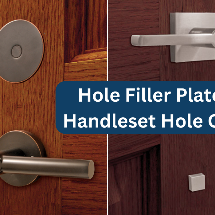 Understanding the Differences: Stone Harbor Hardware Hole Filler Plate vs. Handleset Hole Cover