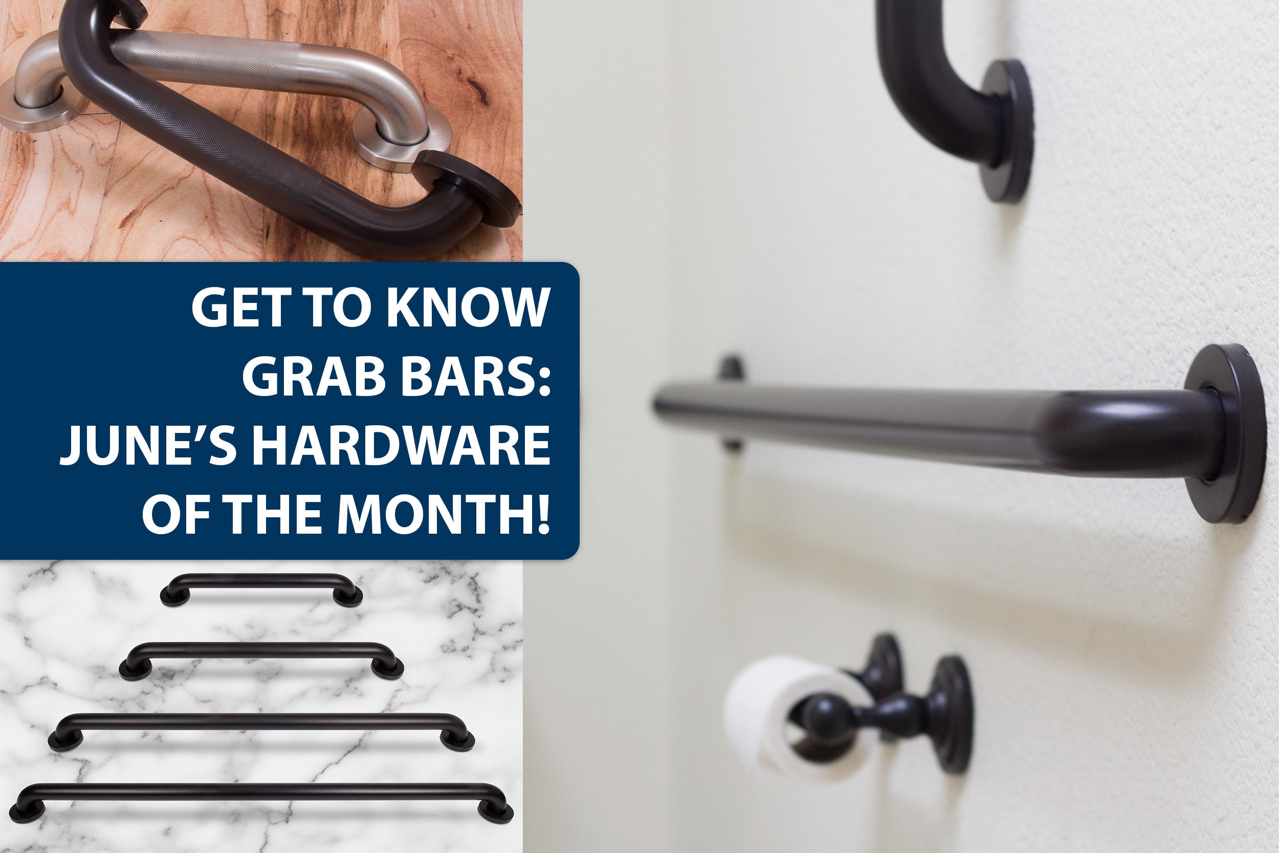 June Hardware of the Month: Stone Harbor Hardware Grab Bars