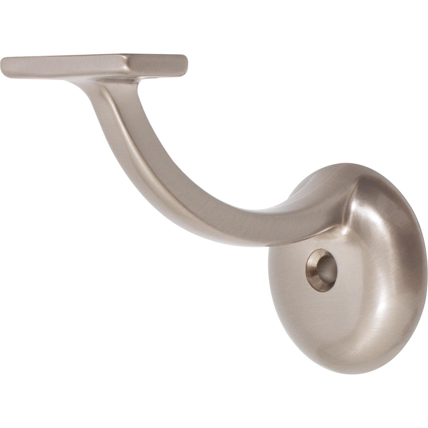 Heavy-Duty Extended Round Base Handrail Brackets — Stone Harbor Hardware