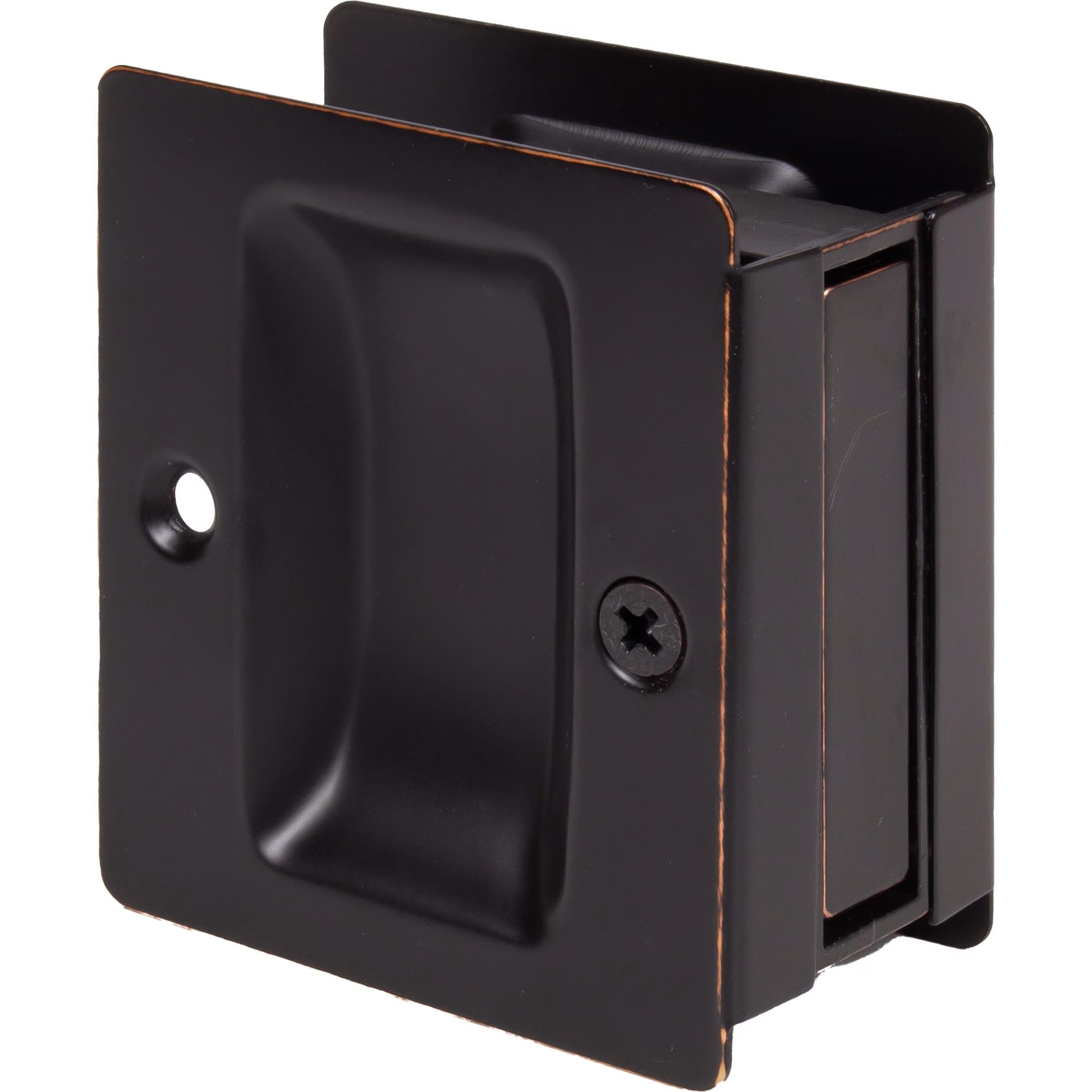 Premium Square Pocket Door Lock, Passage/Hall/Closet